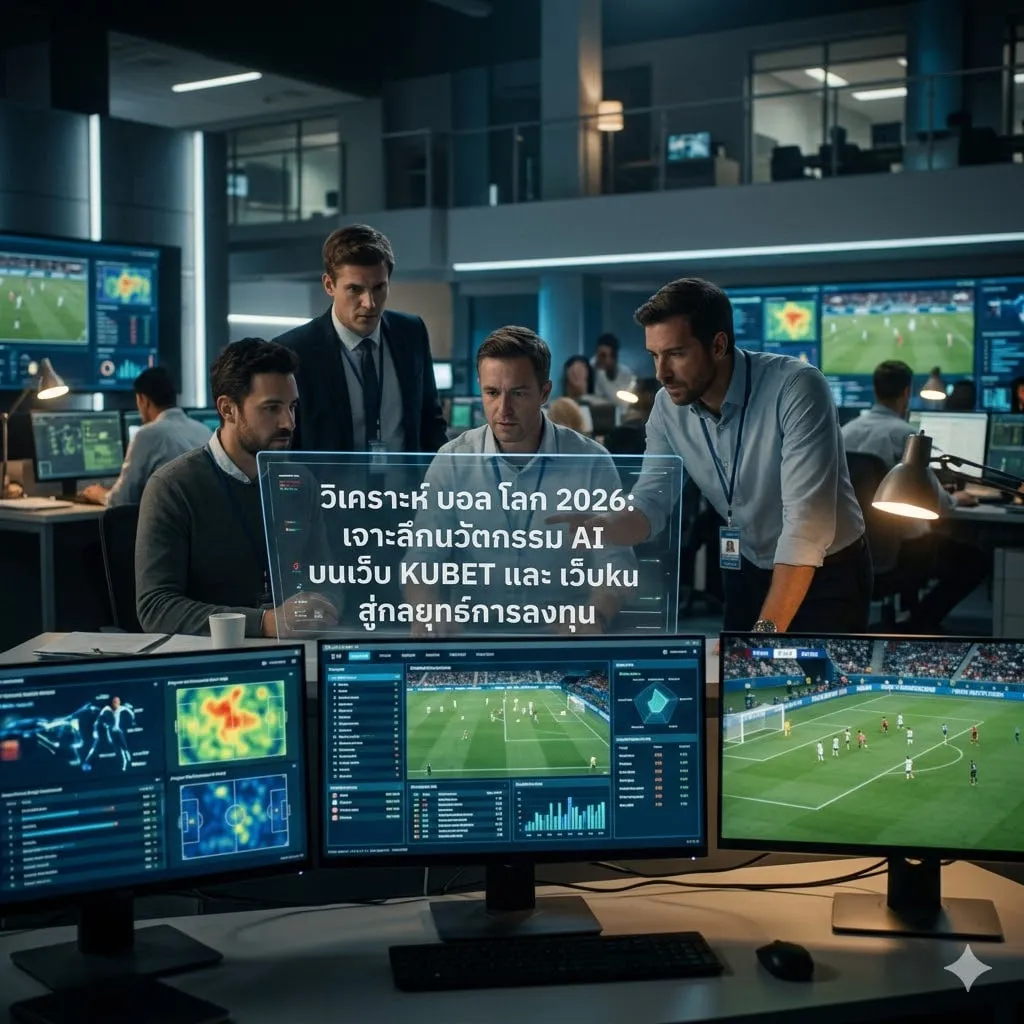 วิเคราะห์ บอล โลก 2026: เจาะลึกนวัตกรรม AI บนเว็บ KUBET และ เว็บku สู่กลยุทธ์การลงทุน