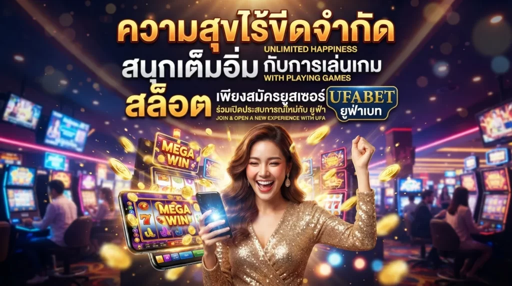 ความสุขไร้ขีดจำกัด สนุกเต็มอิ่มกับการ เล่น เกม เกม สล็อต เพียง สมัคร ยูสเซอร์ ร่วมเปิดประสบการณ์ใหม่กับ เกม ยู ฟ่า